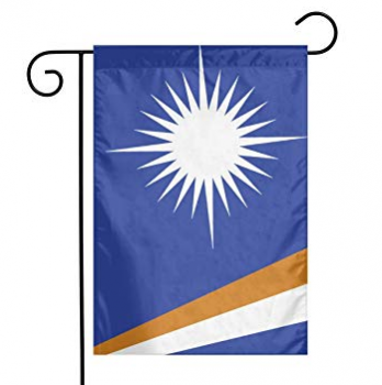 nationale tuin vlag huis werf decoratieve marshall eilanden vlag
