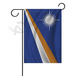 bandera decorativa del país nacional islas marshall jardín