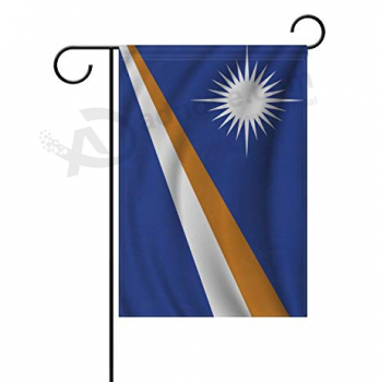 bandera decorativa del país nacional islas marshall jardín