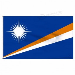 custom your own flag polyester marshall islands banner