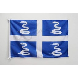 flagge martinique nautische flagge 18 '' x 12 '' - französische region von martinique flaggen 30 x 45 cm - banner 12x18 in für boot
