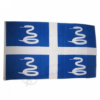 Nieuwe stijl 3 * 5ft drop verzending martinique vlag