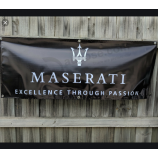 banner rettangolo decorativo esterno Maserati per la pubblicità