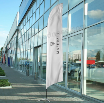 vlag van gebreid polyester maserati logo swooper veer