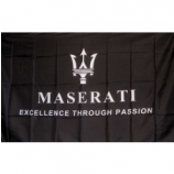 custom printing 3x5ft polyester maserati flag banner