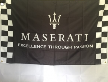 Мазерати флаг баннер полиэстер Мазерати реклама флаг