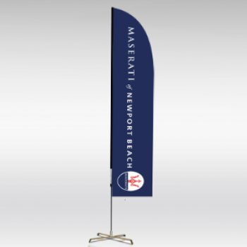 bandiera dello swooper di pubblicità di Maserati del poliestere di esposizione automatica