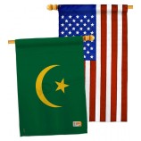 Brise Dekor Mauretanien Flaggen der Welt Nationalität Impressionen dekorative vertikale 28 
