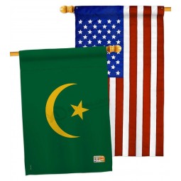 Breeze Decor Mauritania Flags of The World Nationality Impressions Decorative Vertical 28