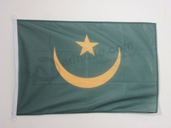 モーリタニア航海旗18 '' x 12 ''-モーリタニア旗30 x 45 cm-ボート用バナー12x18