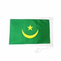 wholesale polyester sublimation printing mauritania country 90x150cm banner