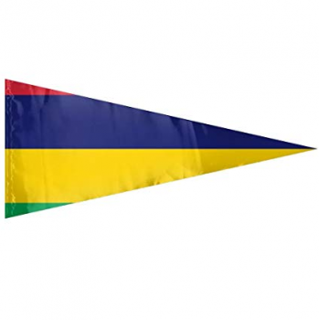 decoratieve polyester driehoek mauritius bunting vlag banners