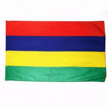 Polyester 3x5ft Printed National Flag Of Mauritius