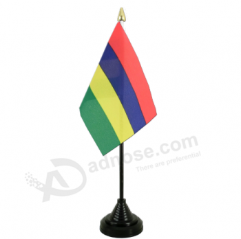 bandiera nazionale tavolo Mauritius bandiera desktop Mauritius