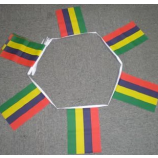 bandeira de bandeira de estamenha maurícia mini poliéster decorativo