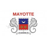 mayotte vlag vinyl sticker sticker maorais Autoruit bumper 2-pack 5-inch bij 3-inch premium kwaliteit UV-bestendig laminaat