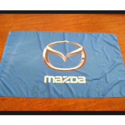 Mazda Rennwagen Banner 3x5ft Polyester Flagge für Mazda