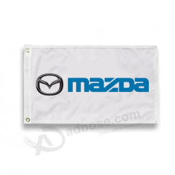 kundenspezifisches Drucken 3x5ft Polyester-Mazda-Flaggenfahne