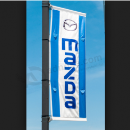 Bandiera di vendita calda bandiera di Mazda street banner mazda pole bandiera poliestere