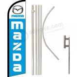 aangepaste Mazda veer banner Mazda logo swooper vlag Kit