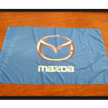 hoge kwaliteit gebreide polyester mazda banner mazda logo banner