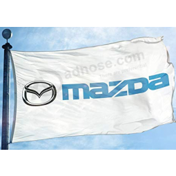 fabriek aangepaste 3x5ft polyester mazda banner vlag