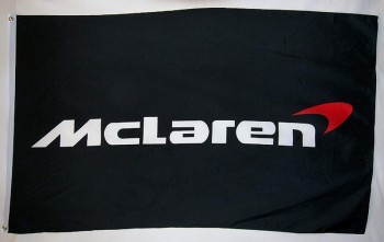 McLaren Rennwagen Flagge 3 'X 5' Indoor Outdoor Automotive Banner