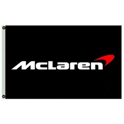 McLaren Rennwagen Flagge 3x5ft Banner China Verkäufer