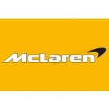mclaren oranje vlag 35x53 inch (90x135cm) met hoge kwaliteit