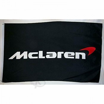 Mclaren Racing Flags Car 3' X 5' Indoor Outdoor Automotive Banner Garden