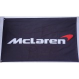 Nieuw racen Autoracen bannervlaggen voor zwarte mclaren vlag 3x5ft