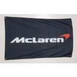 マクラーレンバナー3 x 5フォートフラグガレージショップ壁の装飾式1レーシングカーショー