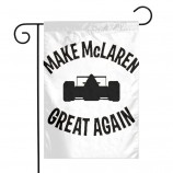 сделать Макларен великий снова полиэстер сад флаг 12 X 18 дюймов декоративный флаг двора для вечеринки дома на 