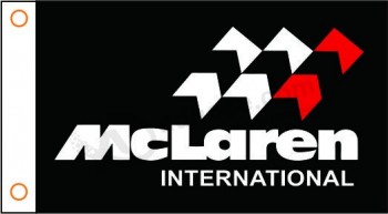 Autofahne McLaren Banner 3ftx5ft 100% Polyester 02-in Fahnen, Banner