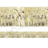 Festival Party dekorative Metallfolie Papier Hochzeit Kette Quaste Ammer Flagge