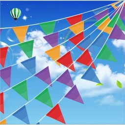 200 Pcs multicolor pennant banner flags,isperfect 250 Ft for party decorations ,birthdays,festivals,christmas decorations