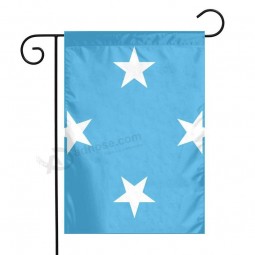 flag of micronesia garden flags home indoor & outdoor welcome decorations,waterproof polyester yard decorative game family party banner