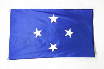 bandera de micronesia 3 'x 5' - banderas de micronesia 90 x 150 cm - pancarta de 3x5 pies