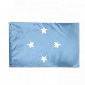 koude natie De vlag van de Federale Staten van Micronesië
