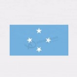 미크로네시아 국가 깃발의 승화 인쇄
