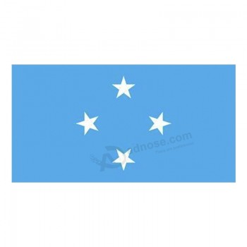 bandeira personalizada de bandeiras da Micronésia com alta qualidade