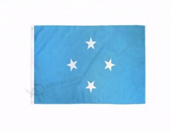 Bandeira da Micronésia 3x5 bandeira estados federados bandeira da ilha do pacífico