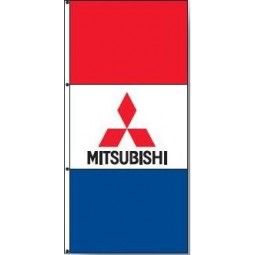 rivenditore mitsubishi drappeggiare bandiera banner