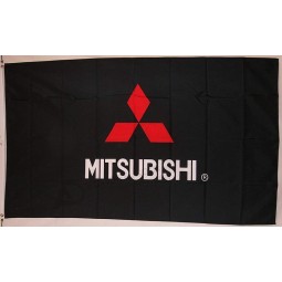 mitsubishi motors Car flag 3' X 5' indoor outdoor auto banner