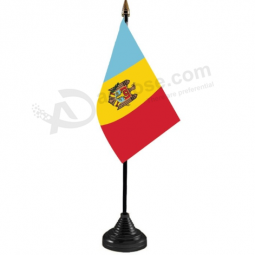 buena calidad barato moldavia bandera de mesa bandera de escritorio