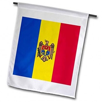 bandiera della bandiera dell'iarda del paese della Moldavia su ordinazione poco costosa