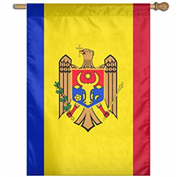ポリエステル装飾モルドバ国立庭旗