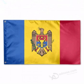 bandera nacional de moldova bandera de país de moldova bandera