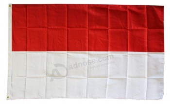 monaco - 3'X5' polyester flag with high quality