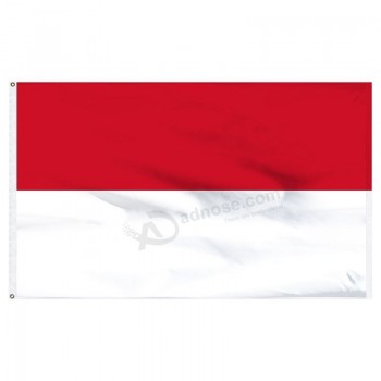 monaco 3ft x 5ft nylon vlag met hoge kwaliteit